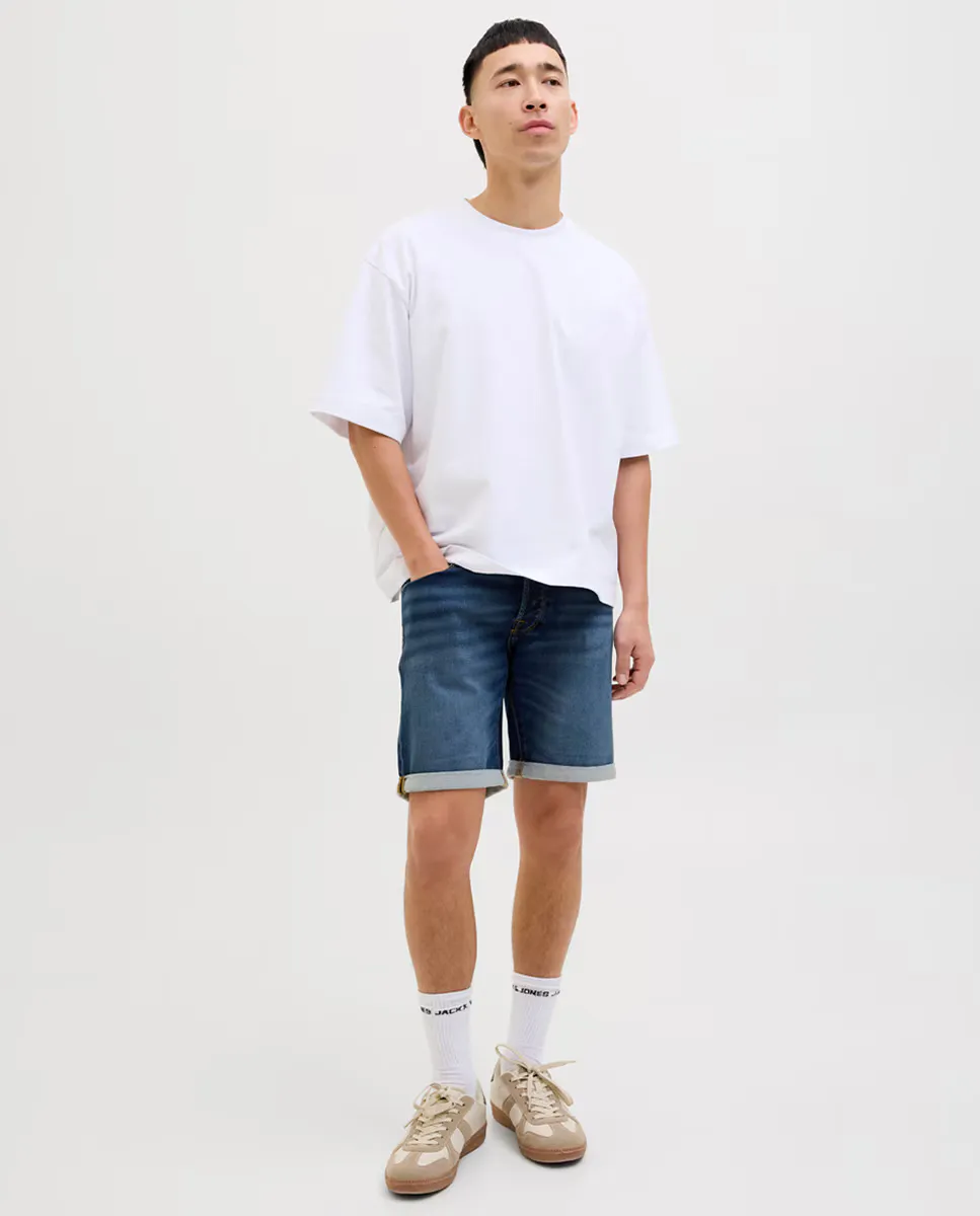 

Мужские джинсовые шорты-бермуды обычного кроя Jack & Jones, синий