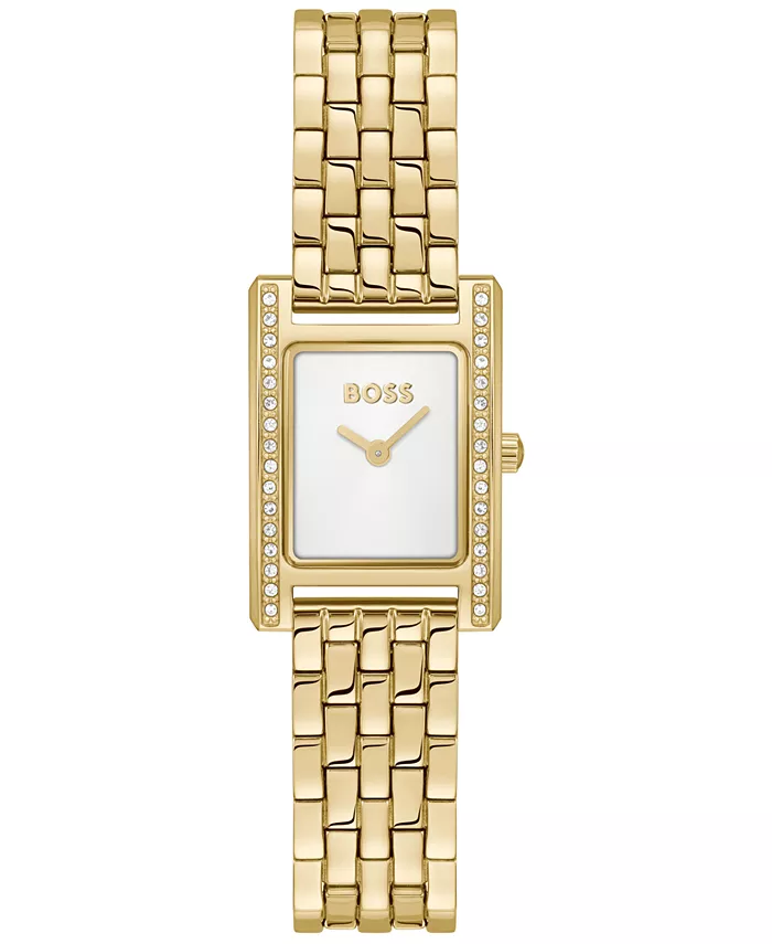 

Женские часы Lucy Precious Quartz Basic Mini Ionic Plated тонкий золотой стальной корпус, 18.50 мм Hugo Boss