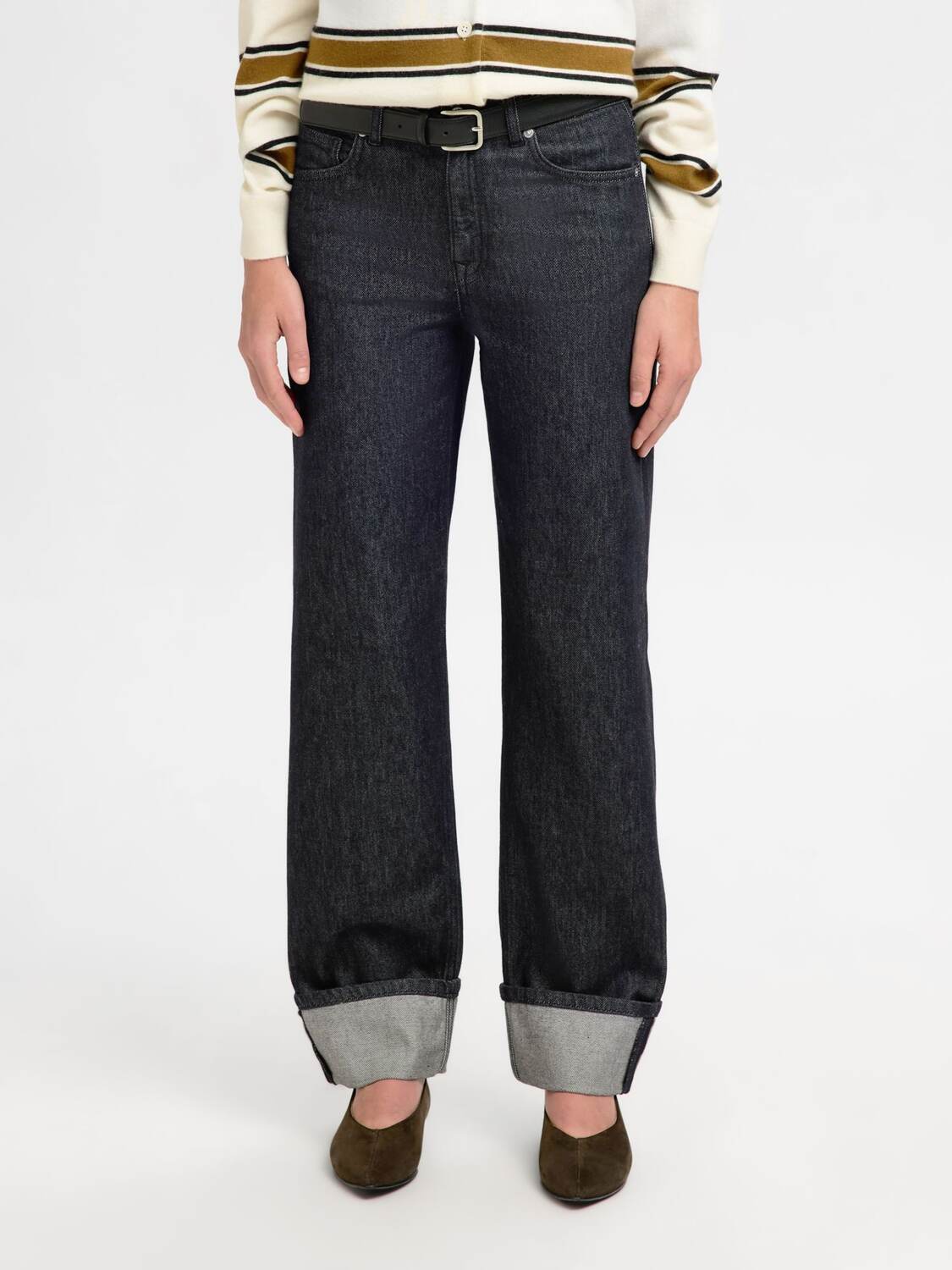 

SELECTED Джинсы Regular в черном дениме