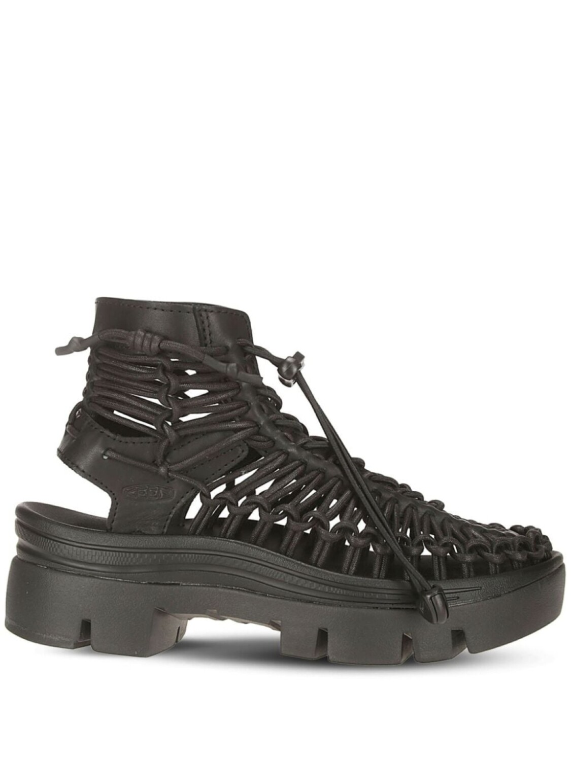 

X Comme Des Garçons Uneek Mid Босоножки Noir Kei Ninomiya, черный