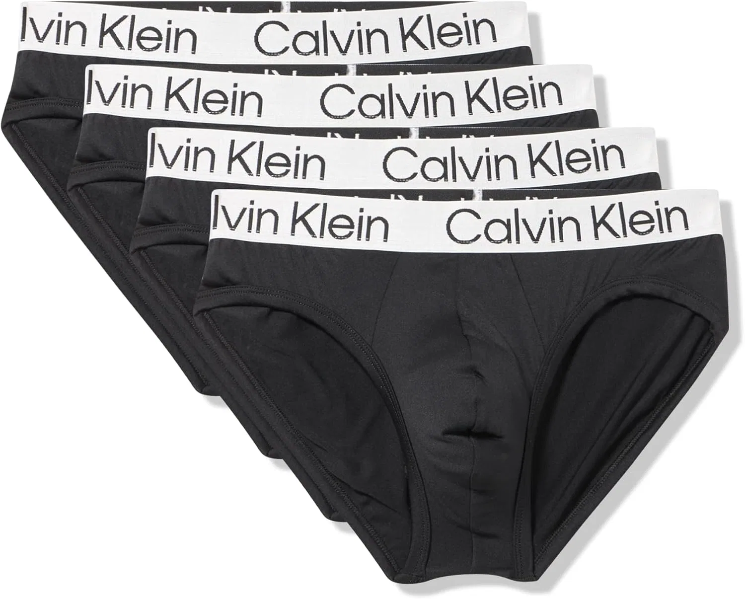 Брифы Calvin Klein, 4 шт., черный