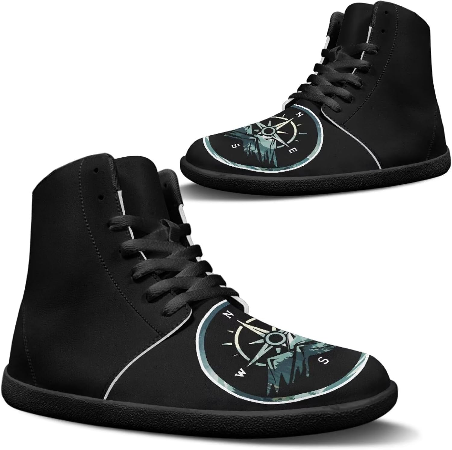 

Мужские босоножки Fuxowvby для ходьбы без каблука, удобные, с нулевым перепадом, для тенниса, бега, походов и тренировок, с широкой носочной частью, противоскользящие, водонепроницаемые кроссовки для подростков, черные, размер US 5-14