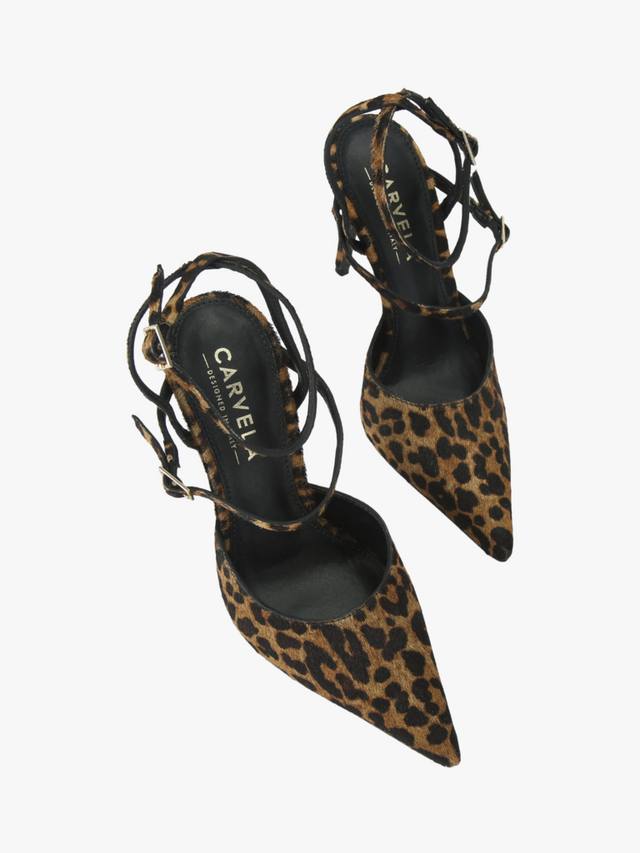 Eterno туфли-лодочки с леопардовым принтом и тонкими ремешками Carvela, Multi — фото 2