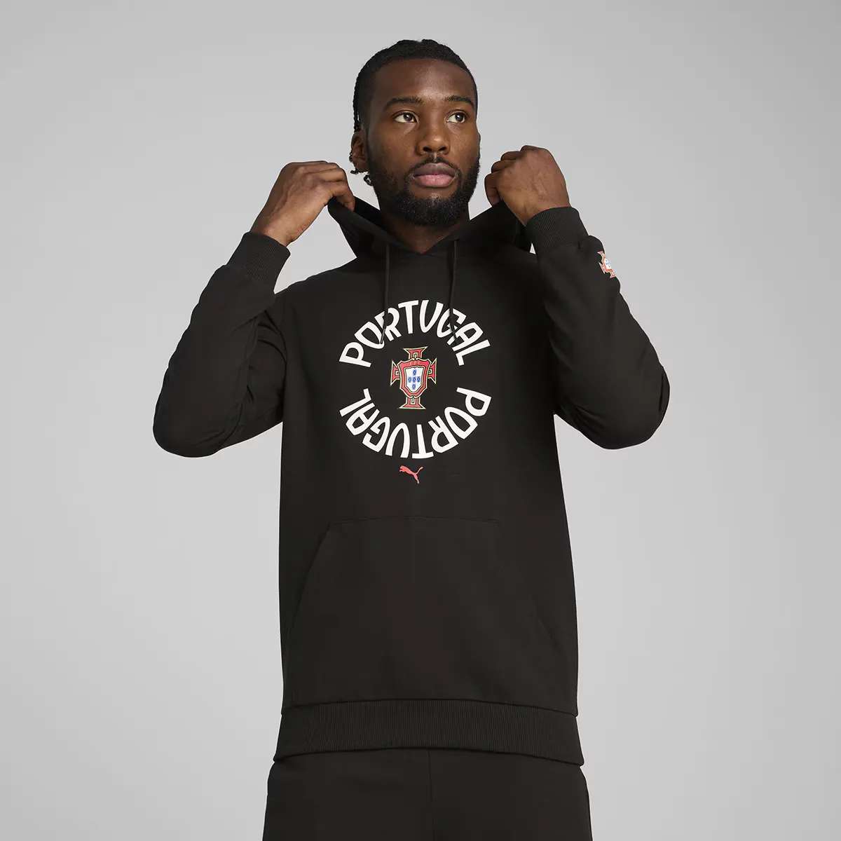 

Мужская толстовка Portugal Selection FPF ftbINRGY Puma, чёрный