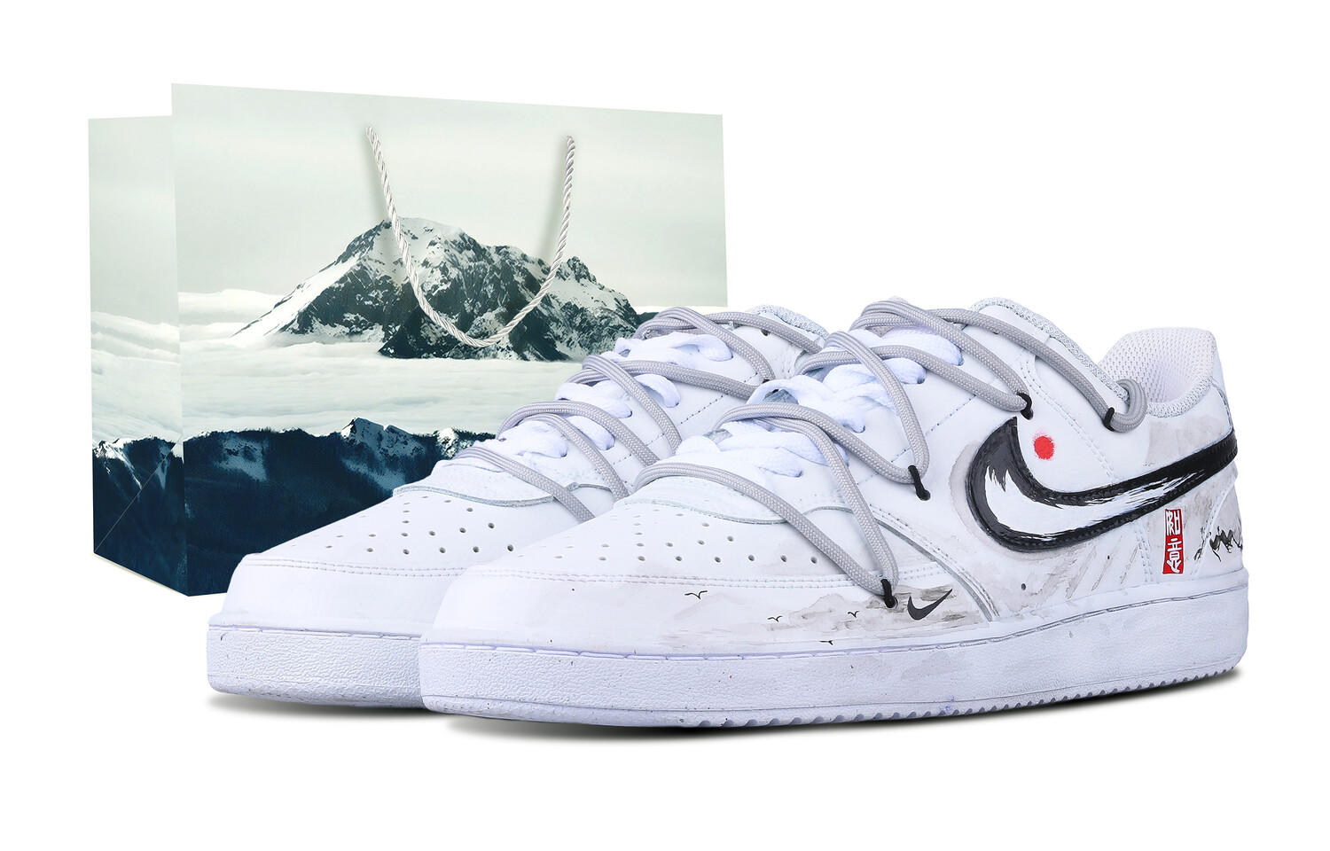 

Кроссовки Nike Court Vision 1 Skateboard Shoes Women's Low-Top White, Белый, Кроссовки Nike Court Vision 1 Skateboard Shoes Women's Low-Top White