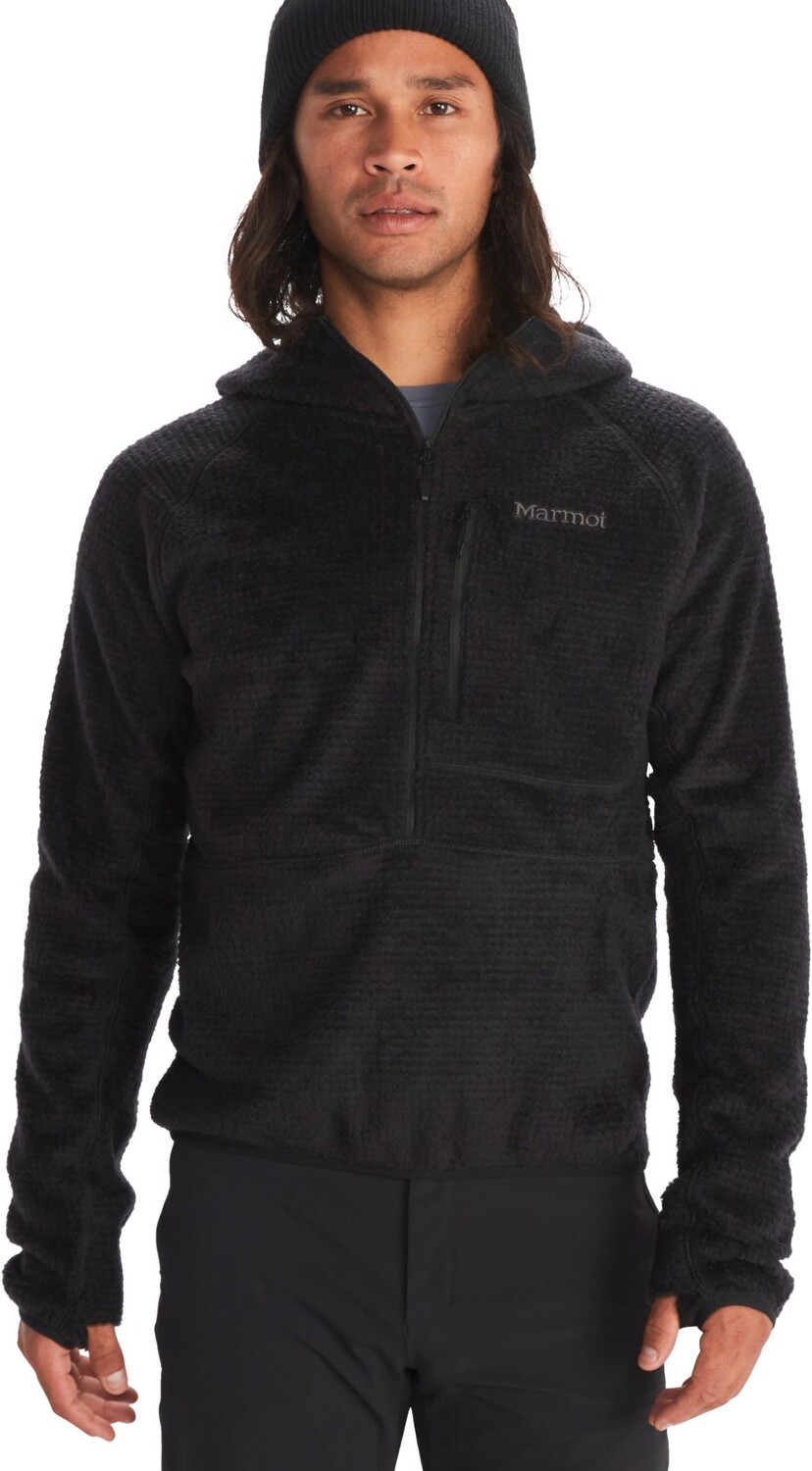 

Шерстяная толстовка Orsa Polartec - Мужская Marmot, черный