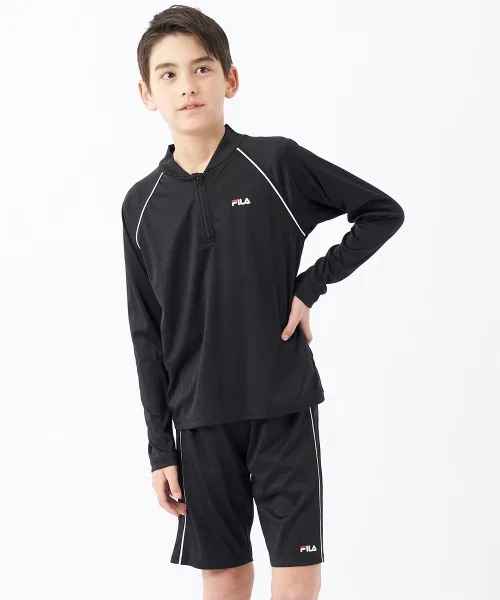 【FILA】Детский купальник без гендерной принадлежности, школьный купальник унисекс