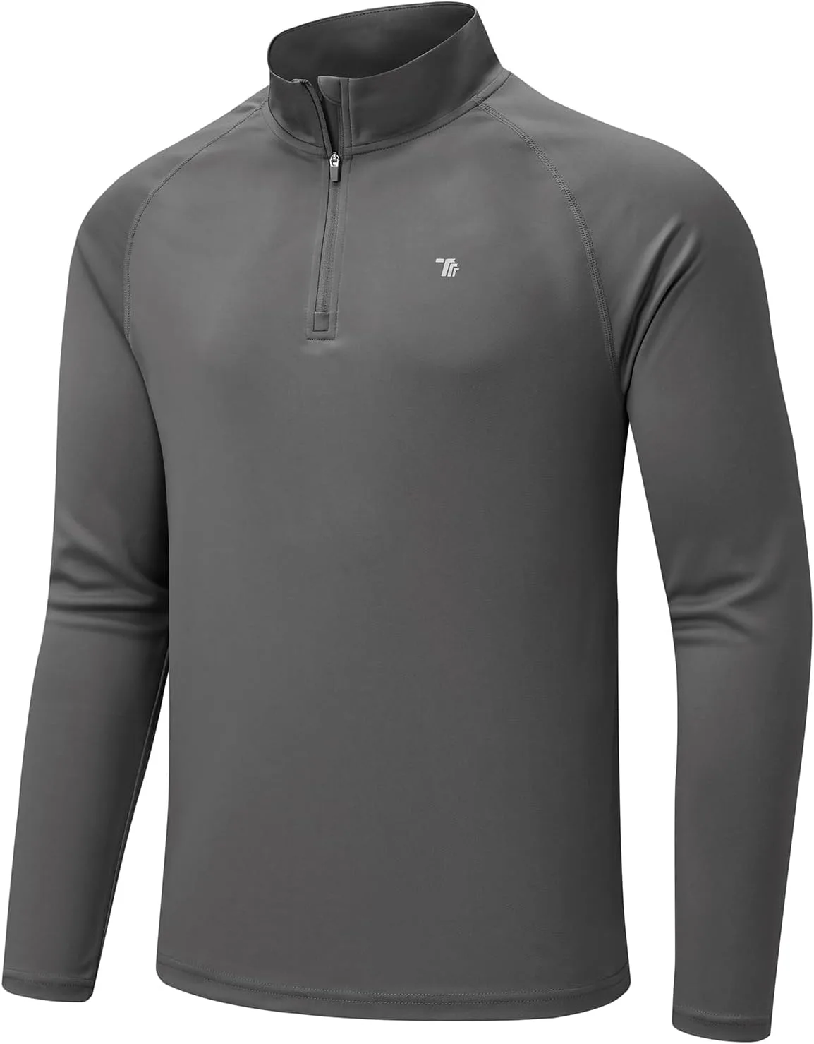 

Мужская походная рубашка с длинным рукавом BGOWATU, UPF 50+, с молнией на четверть, быстросохнущая