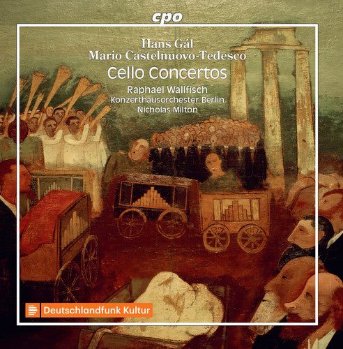 

CD диск Gal / Wallfisch / Milton: Cello Concertos By Exiled Jewish Composers