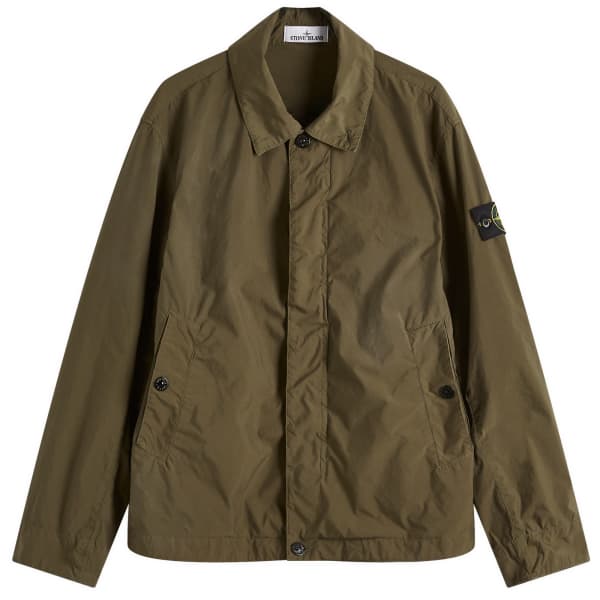 

Легкая, компактная на ощупь куртка из полиэстера Stone Island, зеленый