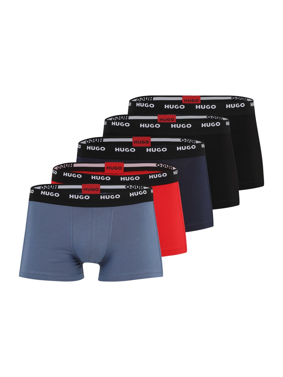

Боксерские шорты HUGO, цвет Navy/Smoke blue/Red/Black