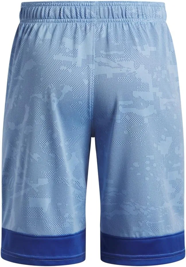 Детские шорты Under Armour Tech Jacquard 2.0, (432) Tech Blue//Black — фото 2