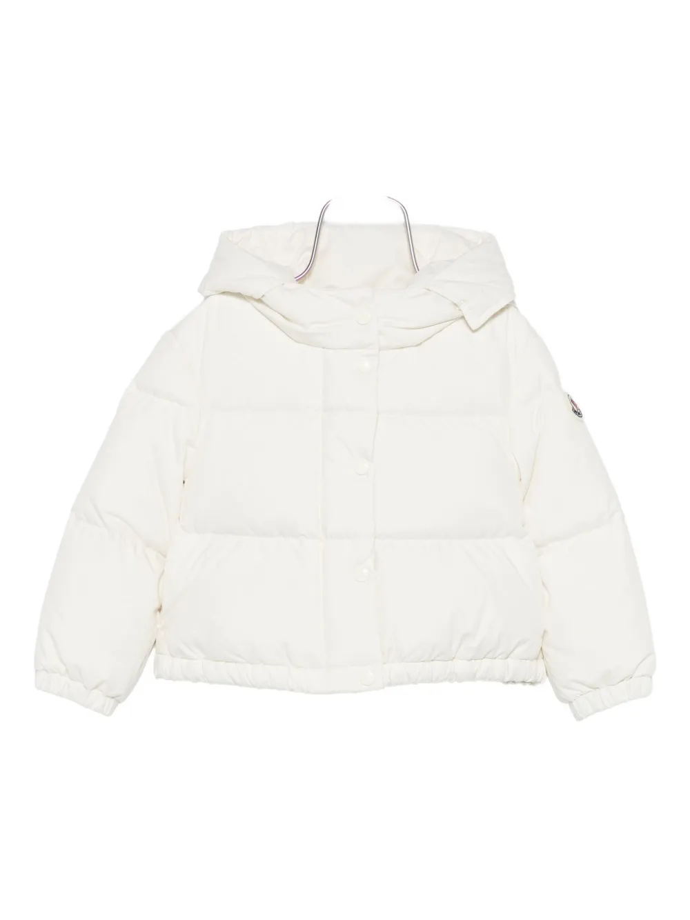 

Куртка-пуховик с капюшоном Moncler Enfant, нейтральный