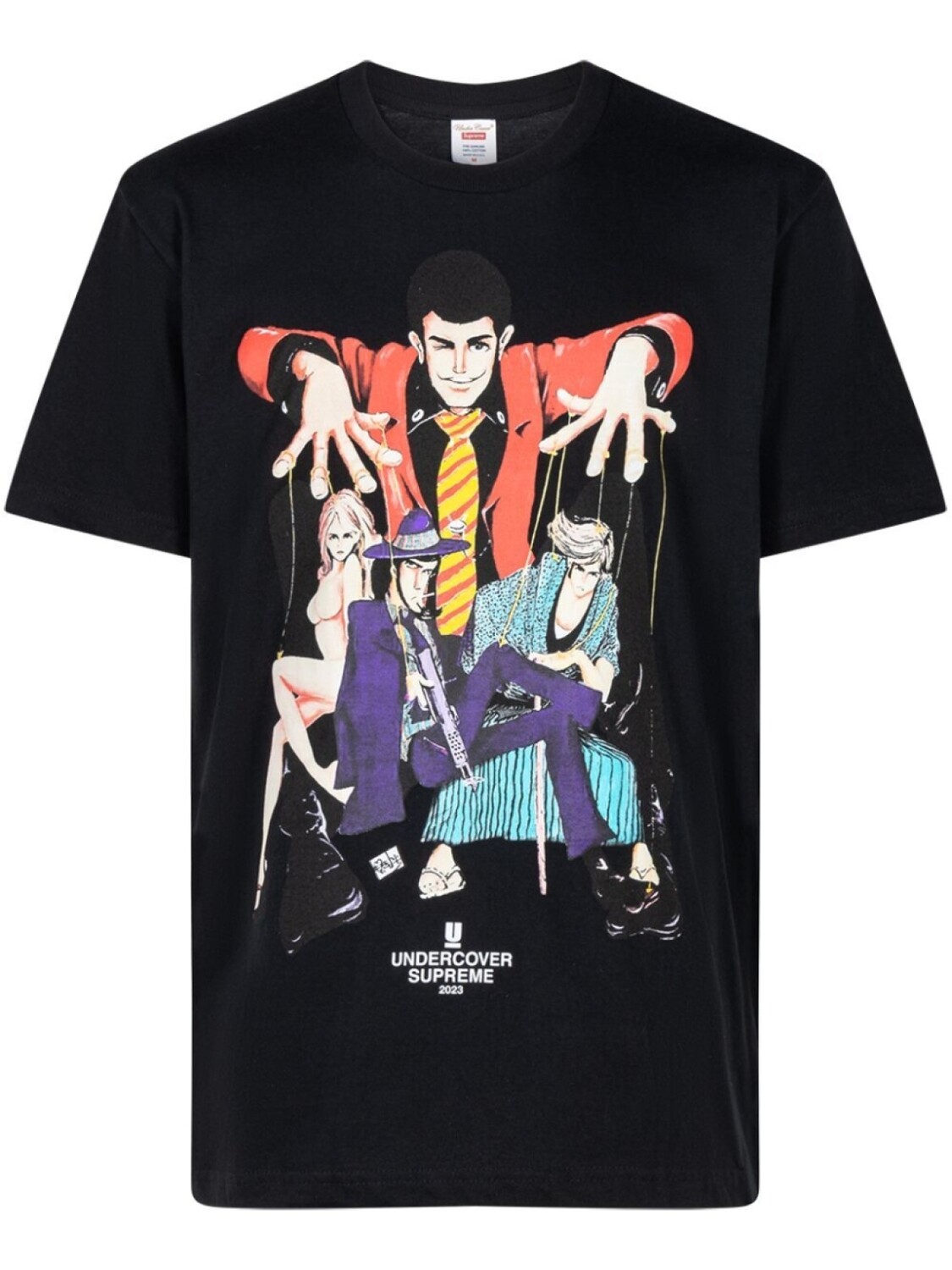

Футболка Lupin из коллаборации с Undercover Supreme, черный
