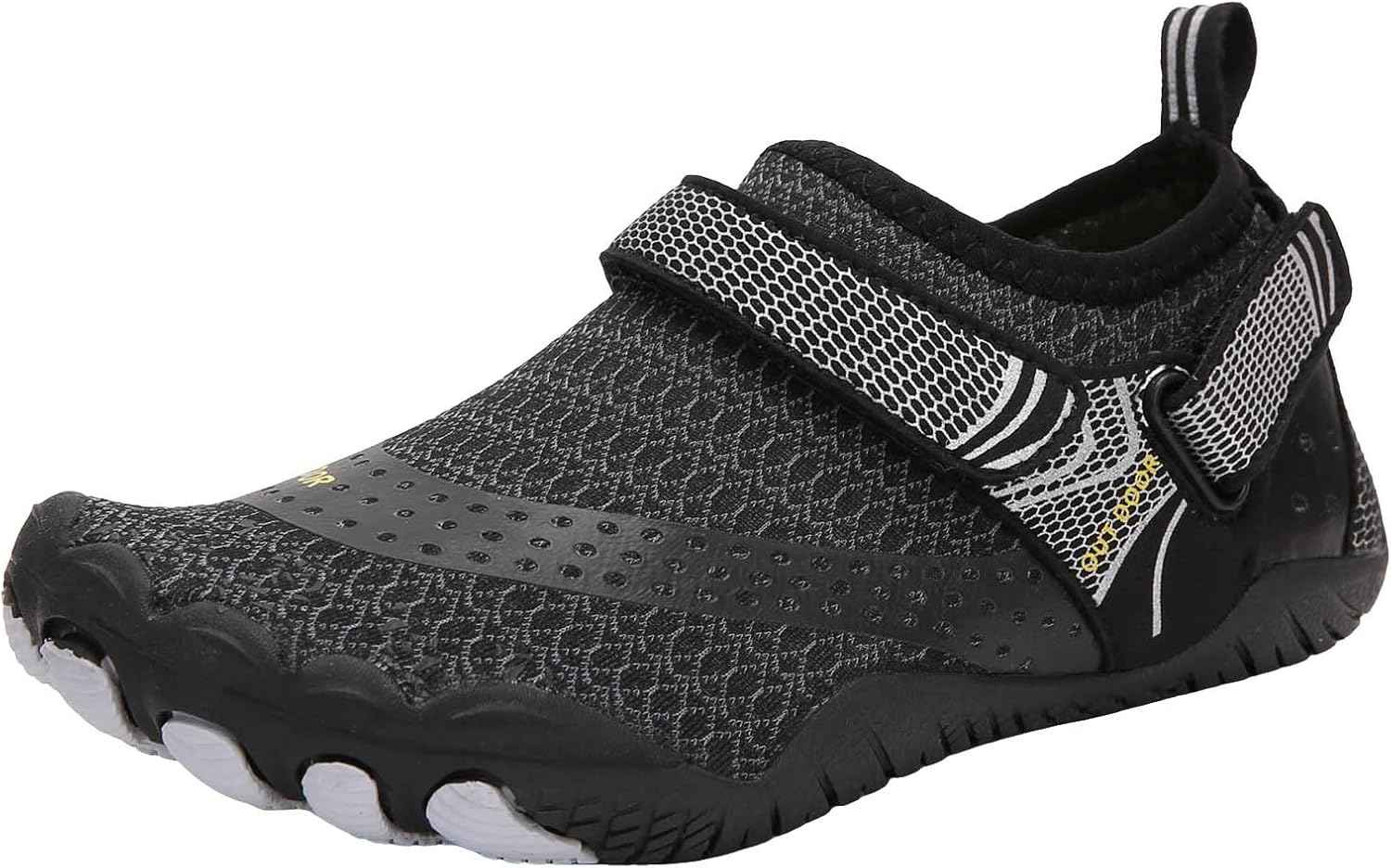 

Кроссовки для мужчин, походные кроссовки для мужчин, босоножки, дышащие спортивные туфли для пляжа, реки, спорта, плавания, серфинга и бассейна на открытом воздухе Iwihmiv, черный