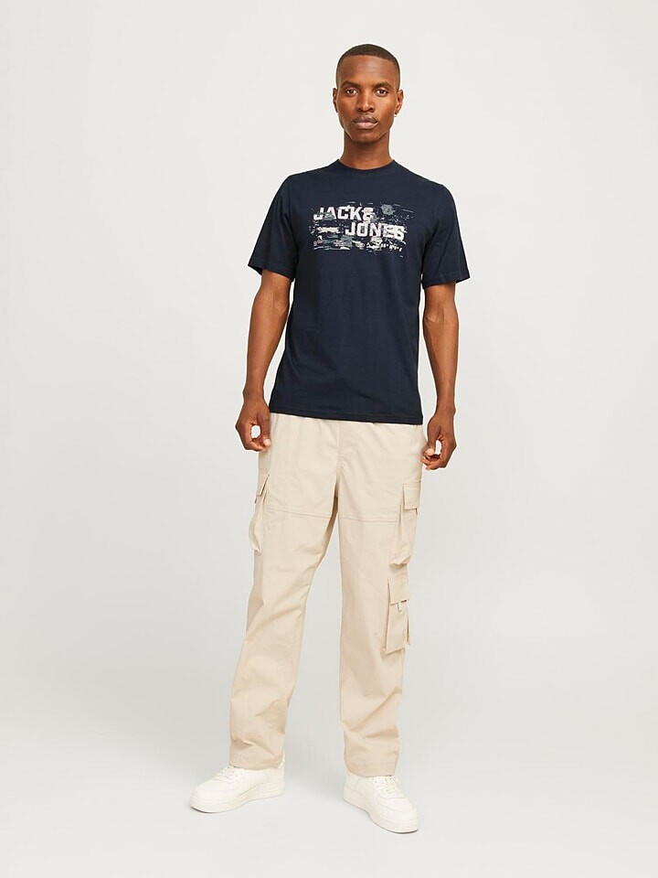 

Футболка Jack & Jones, темно-синий