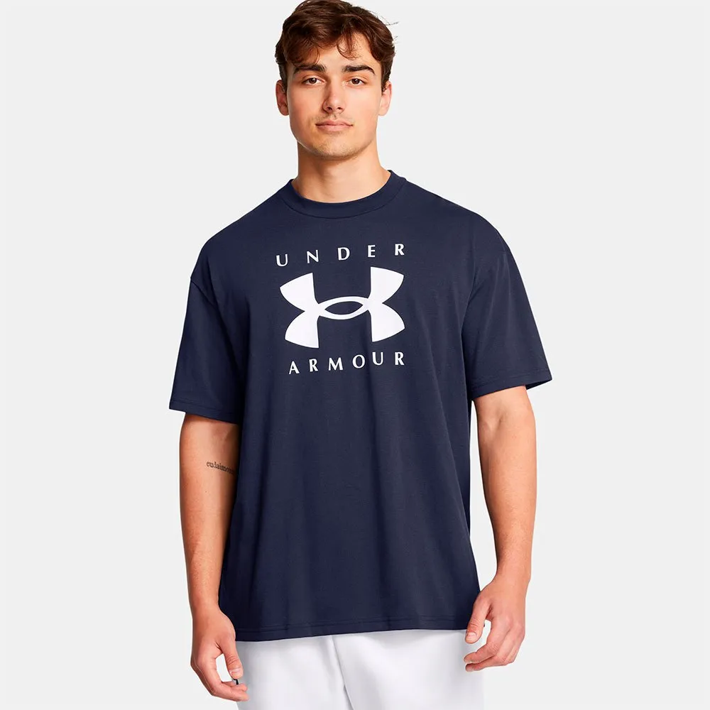 

Футболка Under Armour Heavyweight Oversized Branded, синий