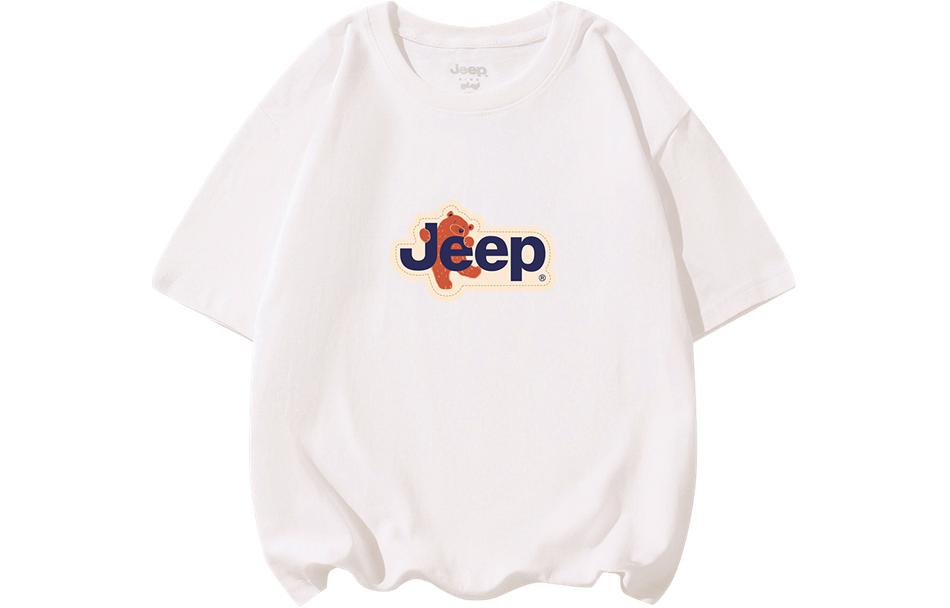 

Футболка для младших школьников Jeep, белый