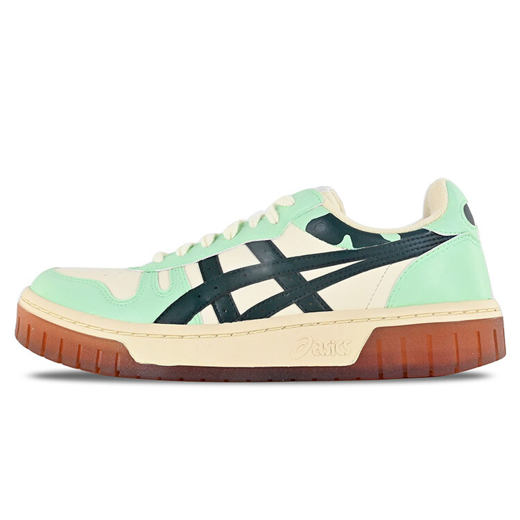 

Кроссовки Asics Court MZ Skateboarding Shoes Unisex Low-top Beige/Green, зеленый