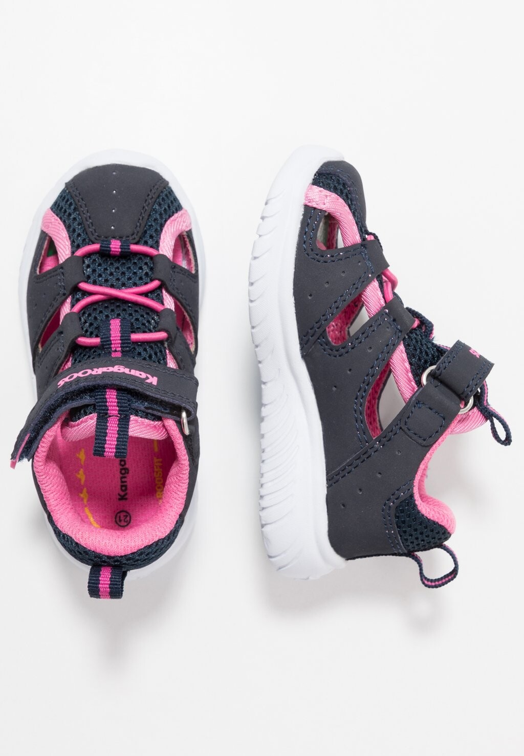

Сандалии Ki-Rock Lite KangaROOS, цвет dark navy/daisy pink