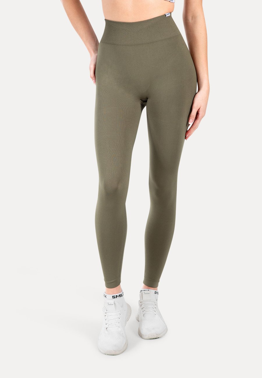 

Леггинсы Smilodox SLAYTON SCRUNCH EFFECT LEGGINGS SPORT FITNESS, Olive