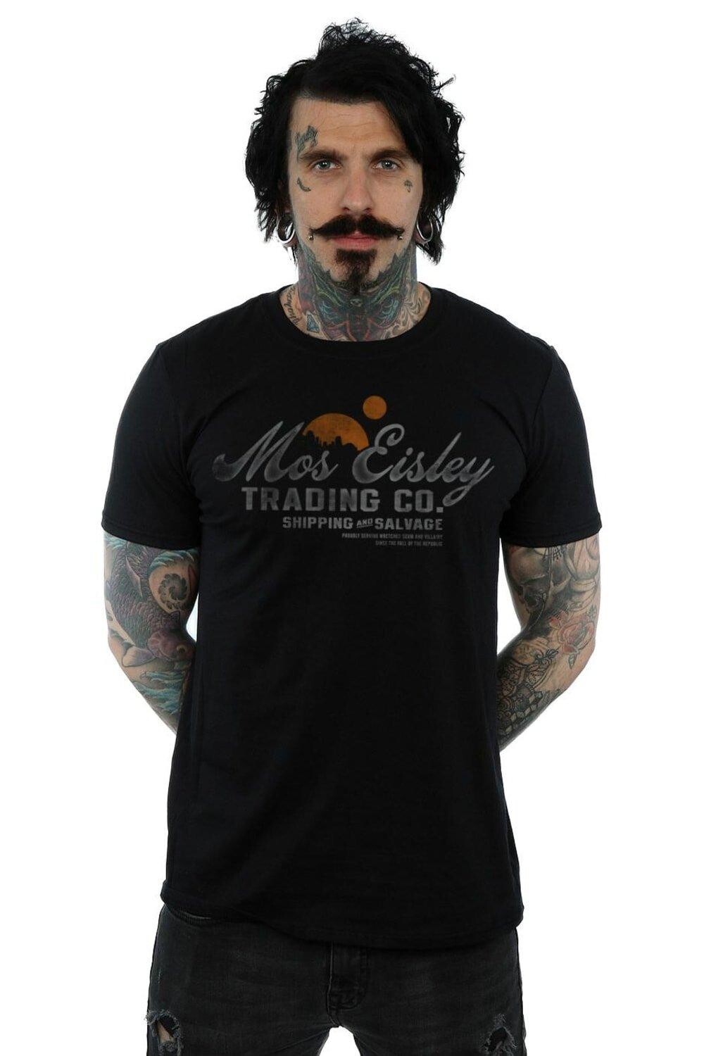 

Футболка в стиле бойфренда Mos Eisley Trading Co Star Wars, черный