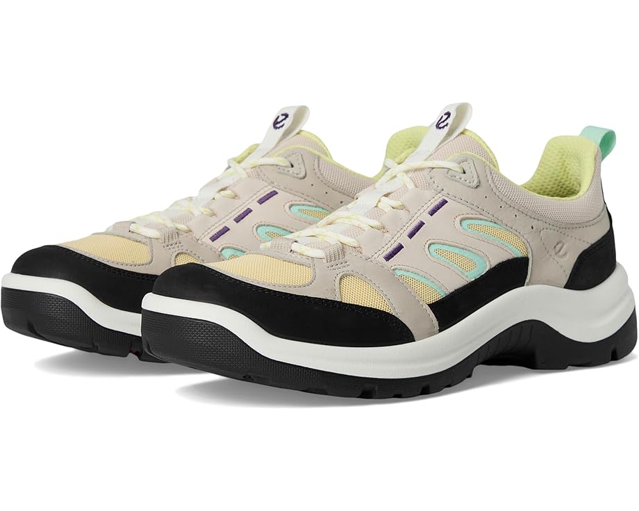 Кроссовки ECCO Sport Offroad Lace Up, цвет Black/Gravel/Straw/Limestone