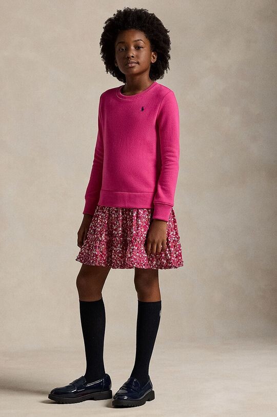 

Детское платье Polo Ralph Lauren, розовый