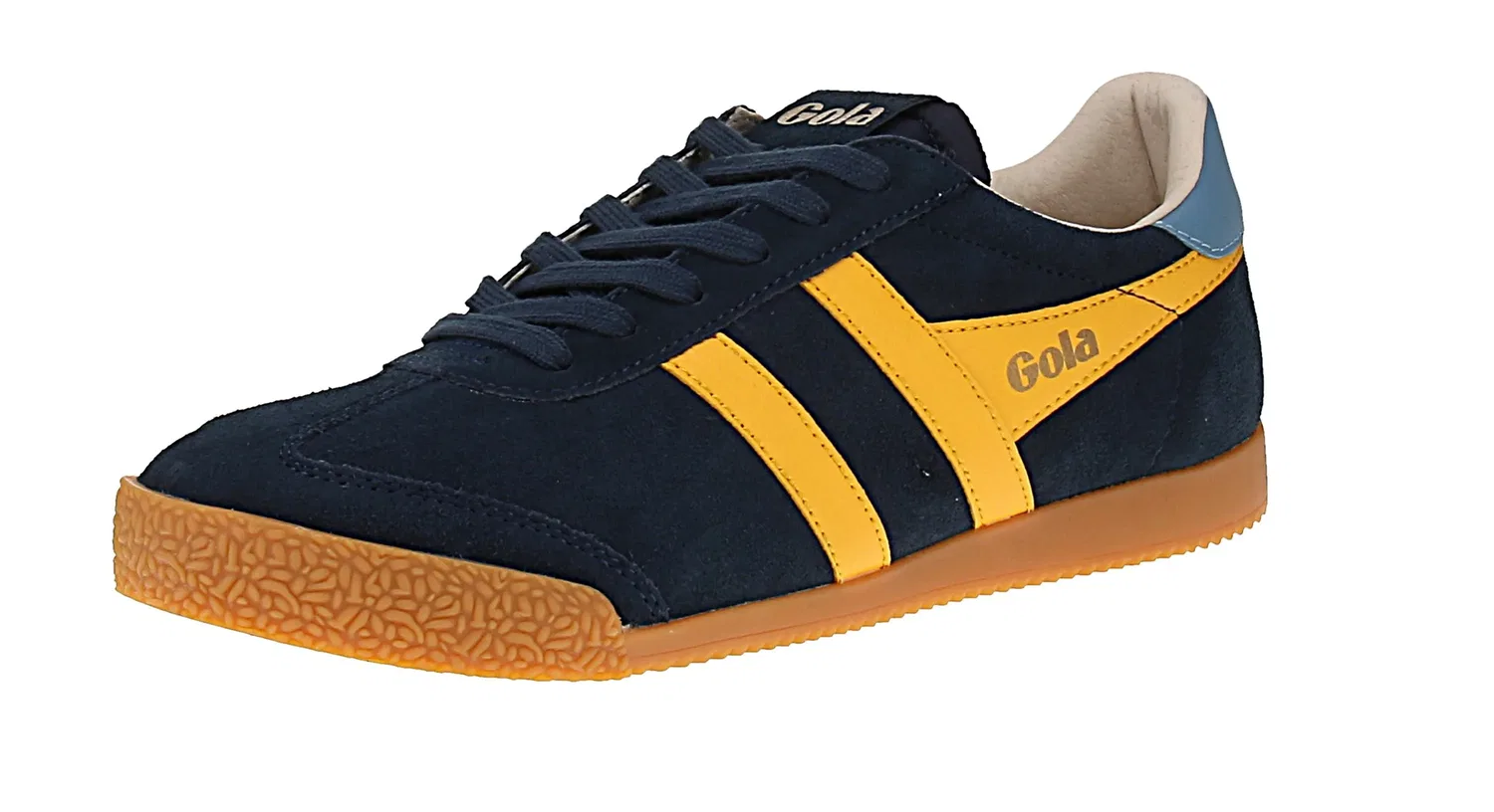 Кроссовки низкие Elan, замша, Gola, синий