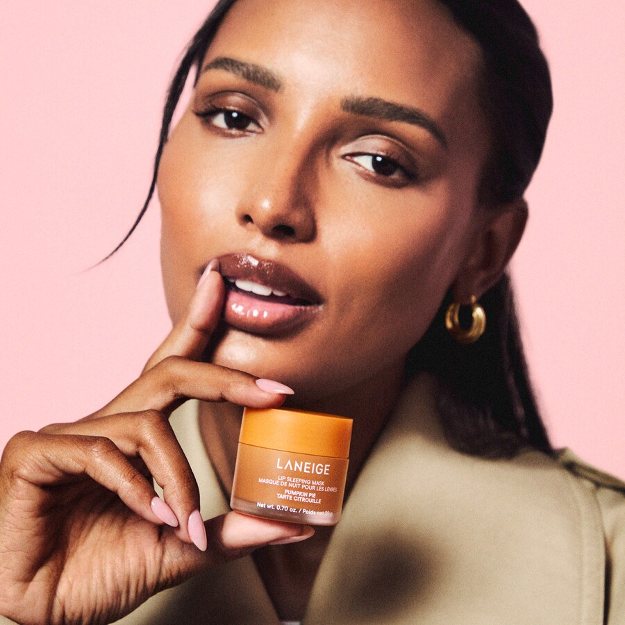 Ночная маска для губ Laneige Intense Hydration Lip Treatment with Vitamin C, Pumpkin Pie, 20 г — фото 3