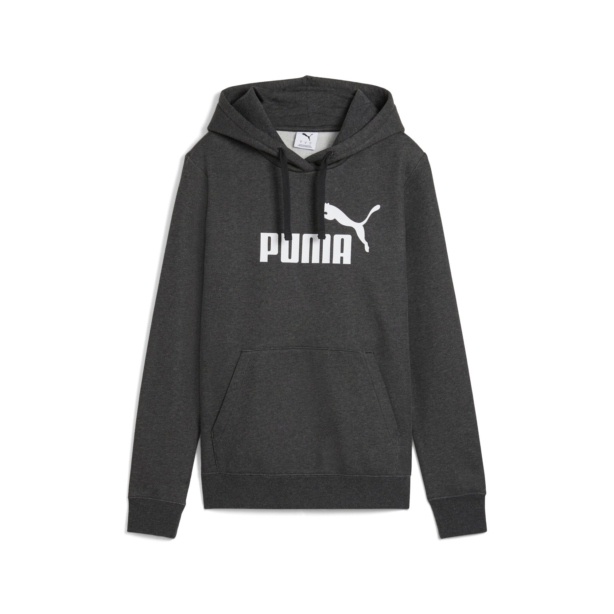

Женская толстовка с капюшоном PUMA Essentials № 1 с логотипом, темно-серый