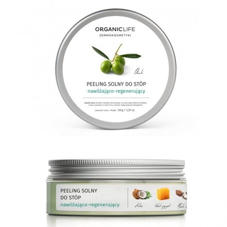 

Organic Life, солевой пилинг для ног