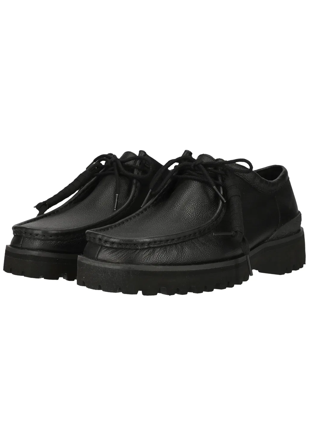 Мокасины Walla Yukoner Clarks Black Scotch Grain