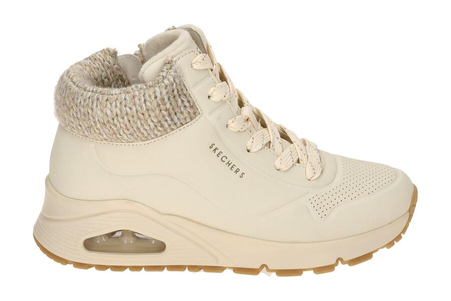 Детские ботильоны Skechers Uno Gen1 бежевые 310566L — фото 2