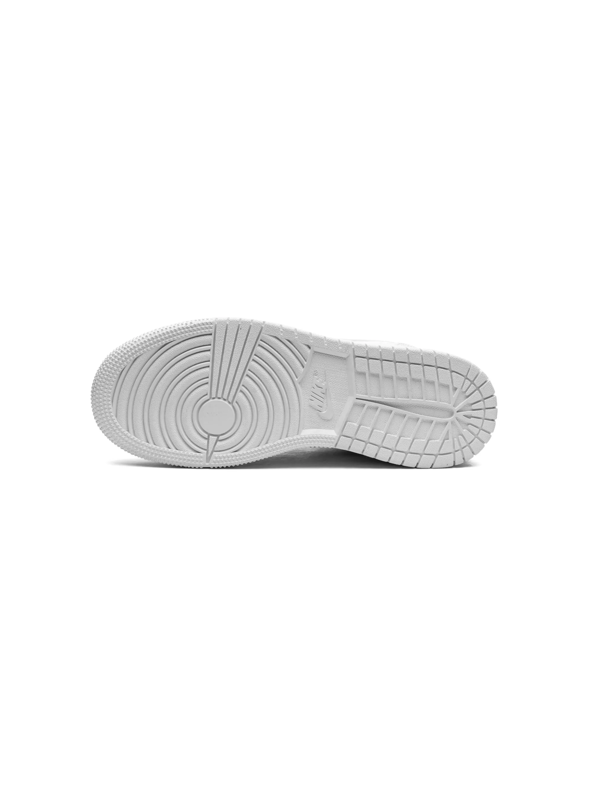 Кроссовки Air Jordan 1 Mid Nike Kids, белый — фото 4