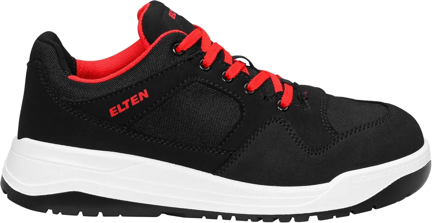 Мужские защитные ботинки Elten Maverick Black Low S3, рабочая обувь, сертифицированы в соответствии со стандартом EN ISO 20345 S3, стальной защитный носок — фото 2