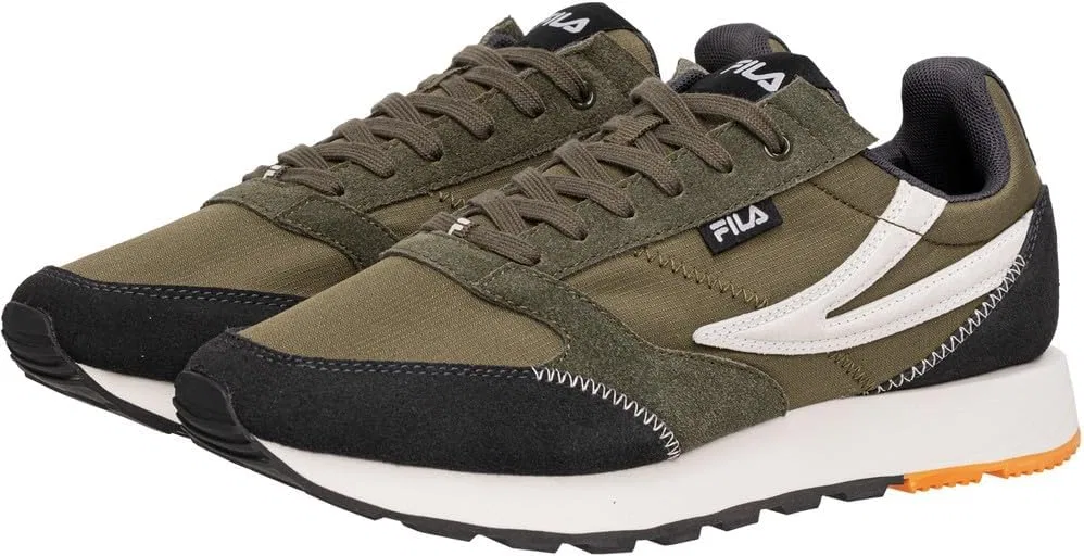 Мужские беговые кроссовки FILA для построения движения, Olive Night Dark Shadow — фото 2