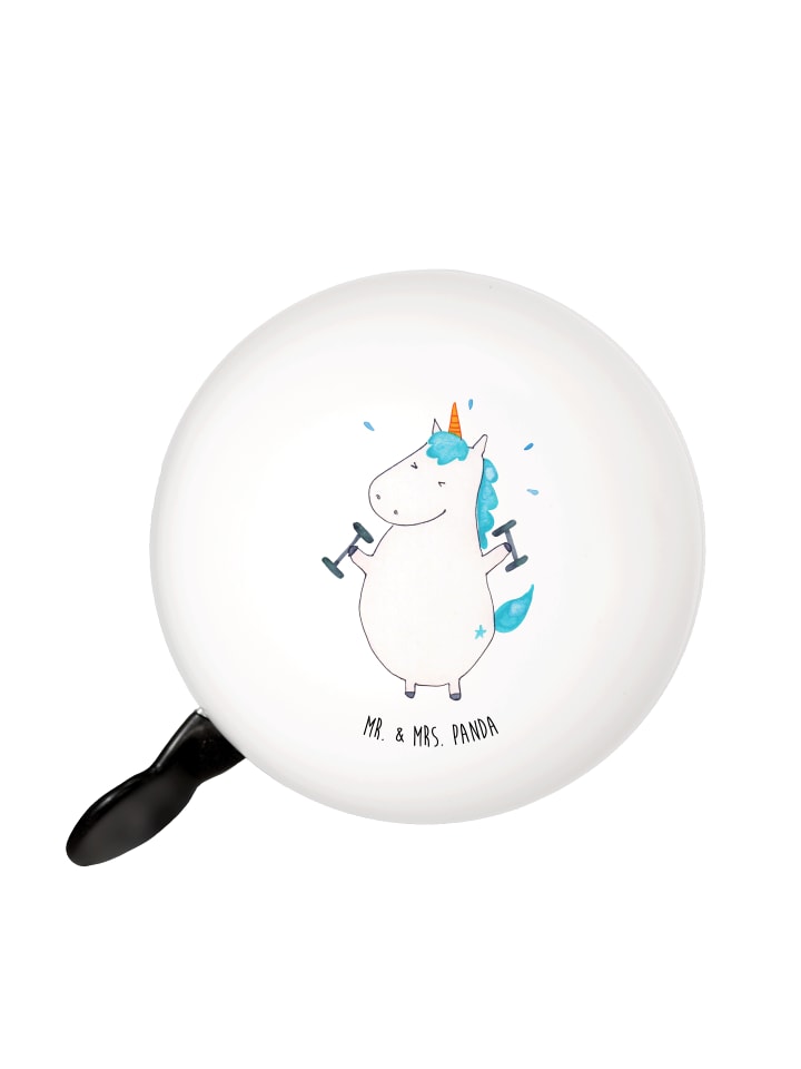 

Mr. & Mrs. Panda Велосипедный звонок Unicorn Fitness без слогана, белый