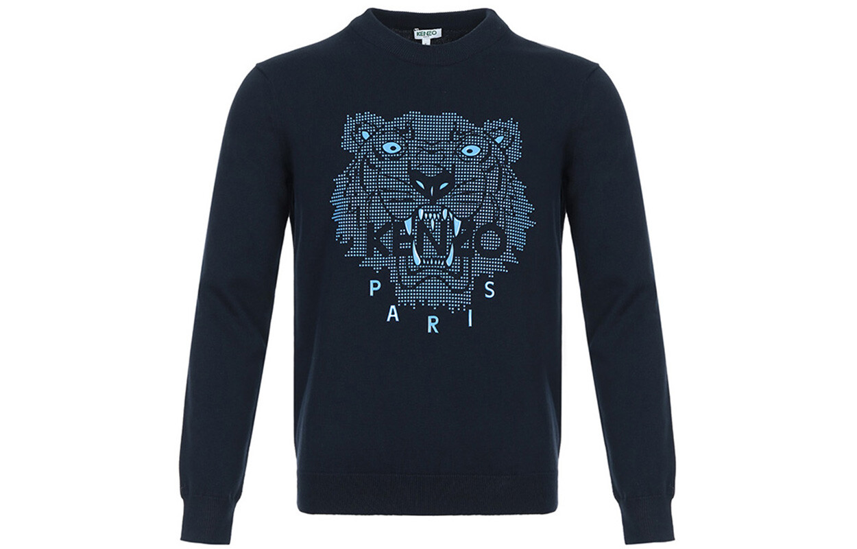 

Свитер мужской темно-синий Kenzo, синий