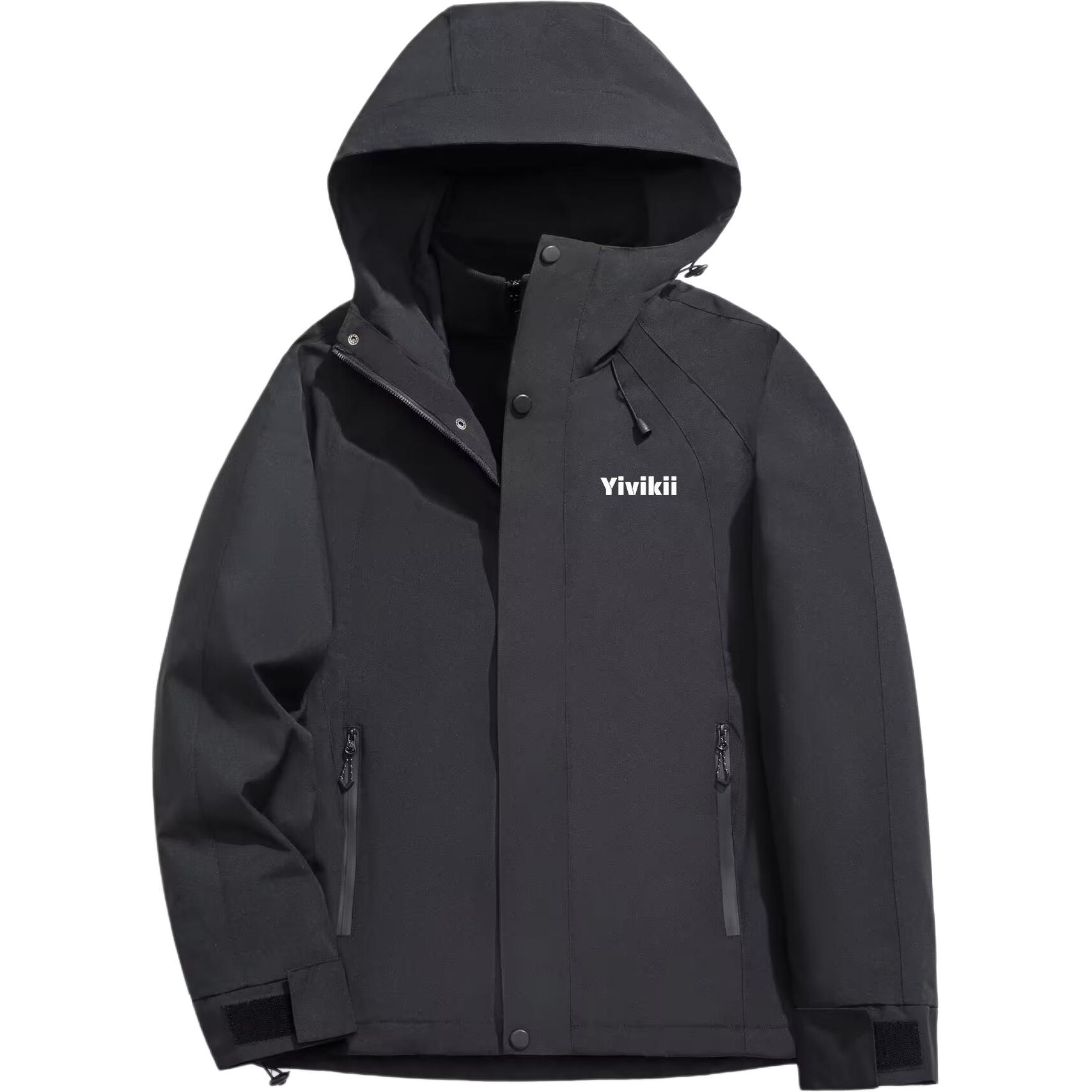 

YIVIKII Куртка Unisex, Black