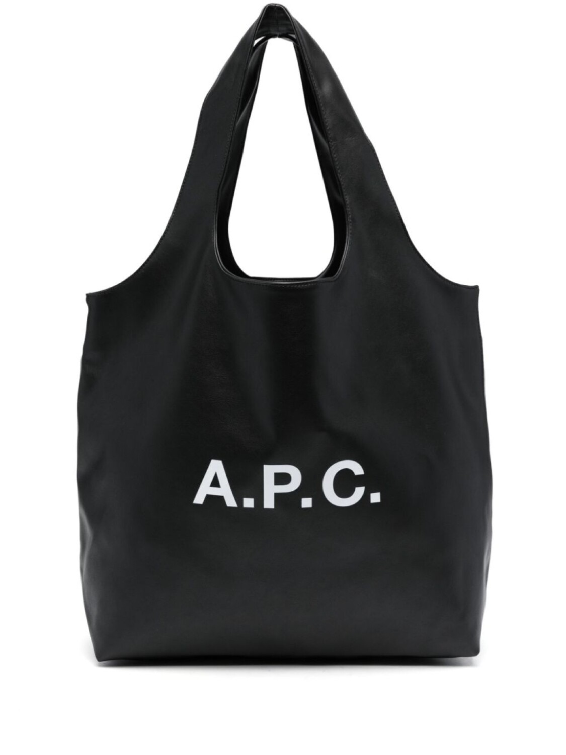 

A.P.C. сумка-шоппер с логотипом Ninon, черный