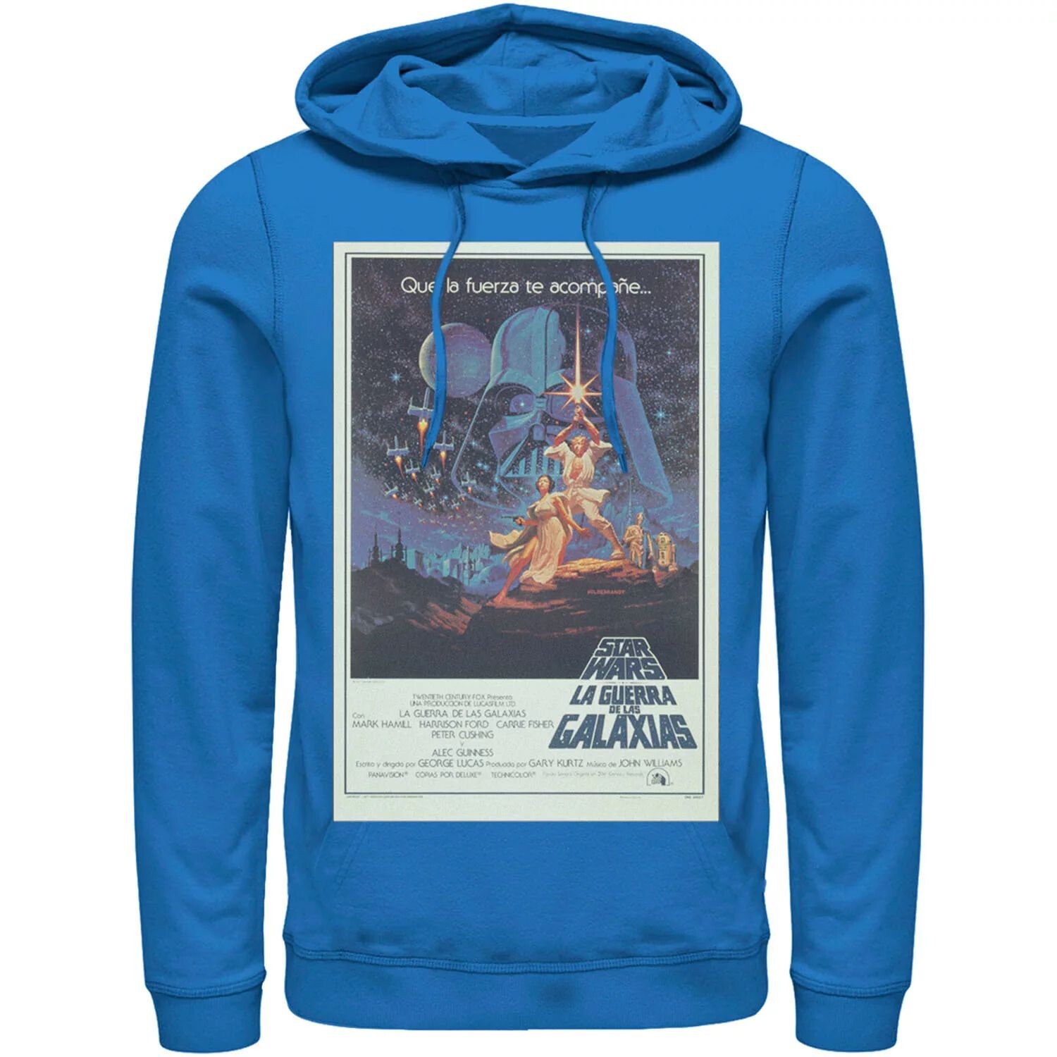 

Мужская винтажная толстовка с портретом и постером фильма Star Wars