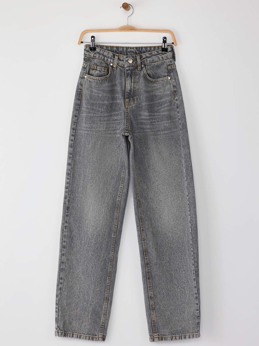 

Мешковатые джинсы Trendyol, Grey denim