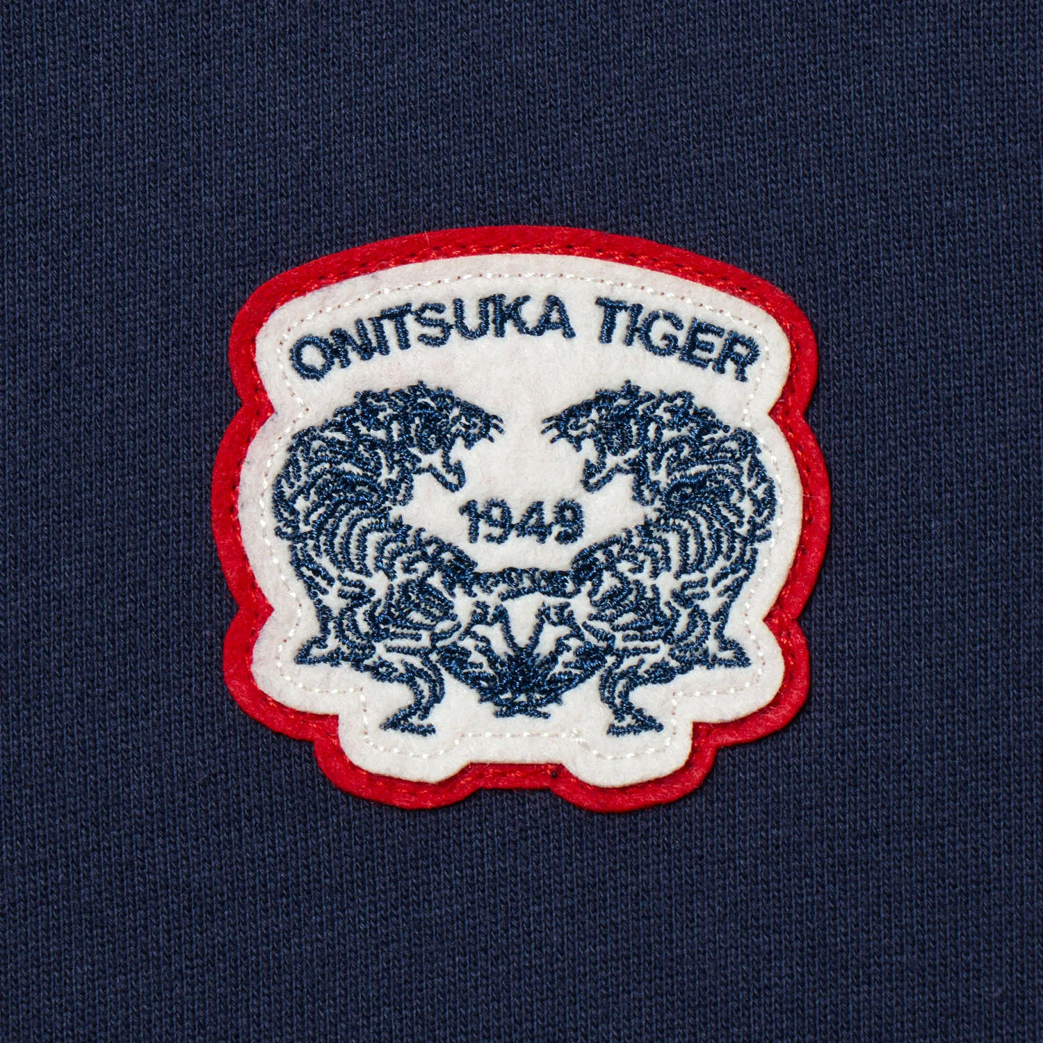 Свитшот детский синий Onitsuka Tiger — фото 4