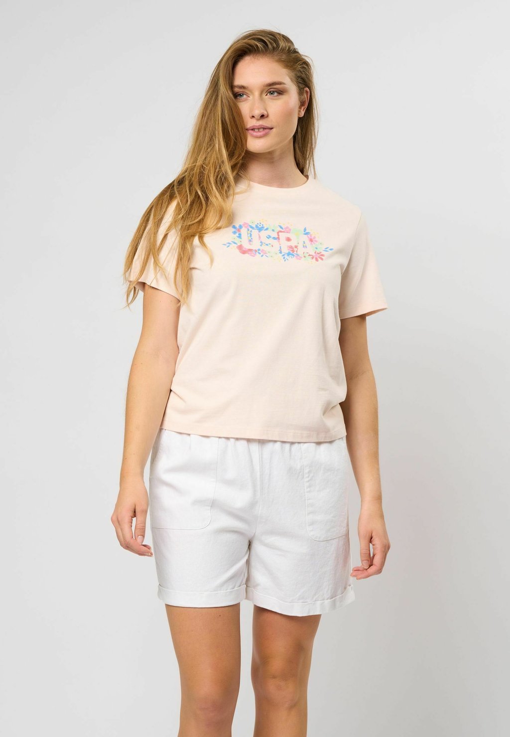 

Футболка с принтом HAYA U.S. Polo Assn., розовый