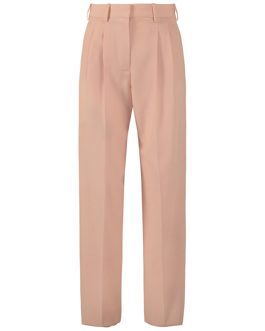 

Штаны Stella McCartney из смесовой шерсти, розовый