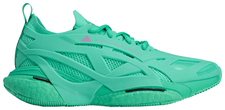 Кроссовки adidas Stella McCartney x Wmns SolarGlide 'Bright Green', бирюзовый