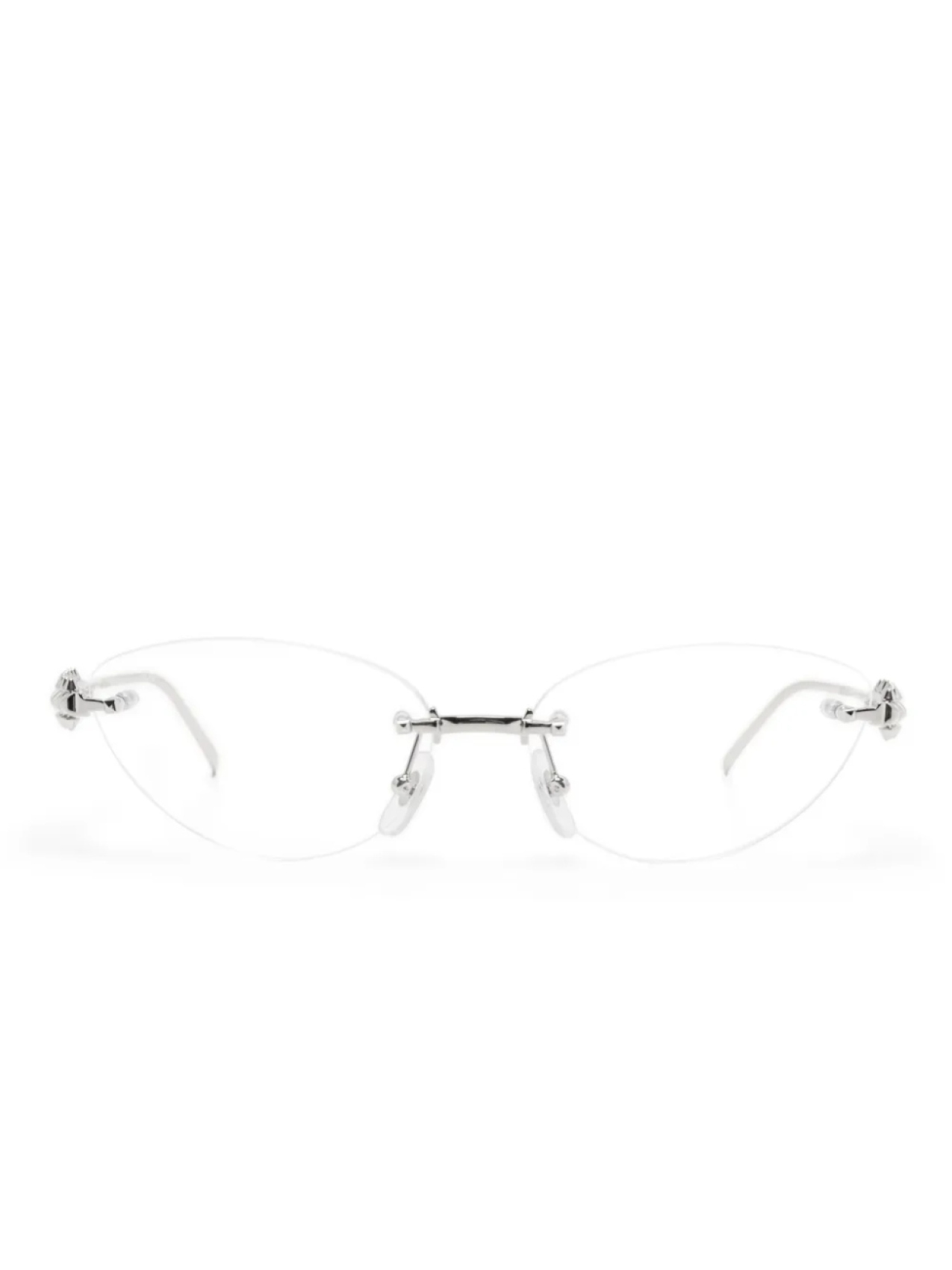 

Cartier Eyewear очки Clash de Cartier, серебряный