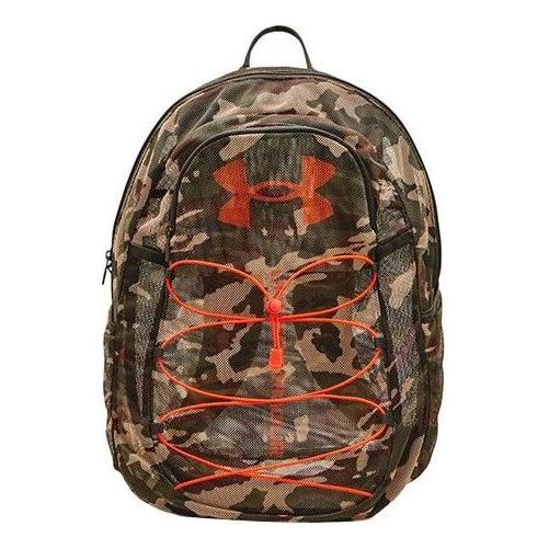 

Рюкзак Under Armour Hustle Mesh Backpack 'Orange Green Camo', зеленый