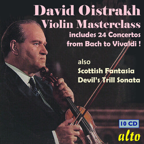

CD диск Oistrakh, David: Violin Masterclass 24 Concertos from Bach to Vivaldi Other Key Works & Chamber Music